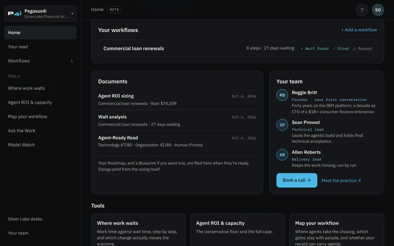 Documents and Your team on the home page.